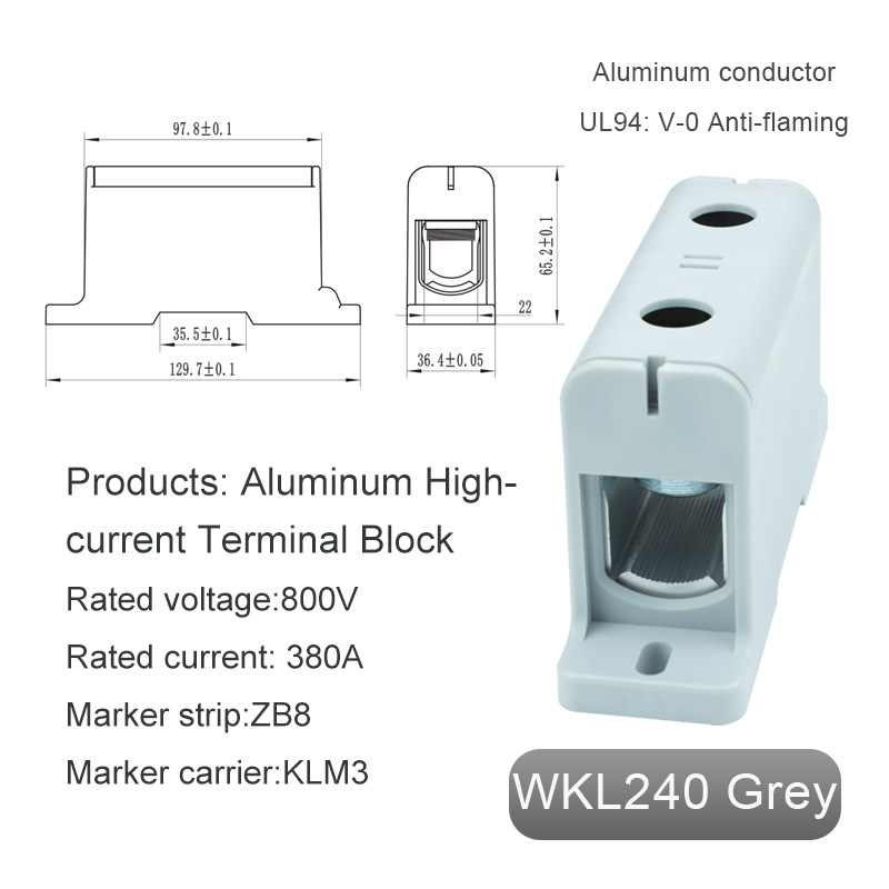 Alyuminiy yuqori tezlikdagi terminal bloki
