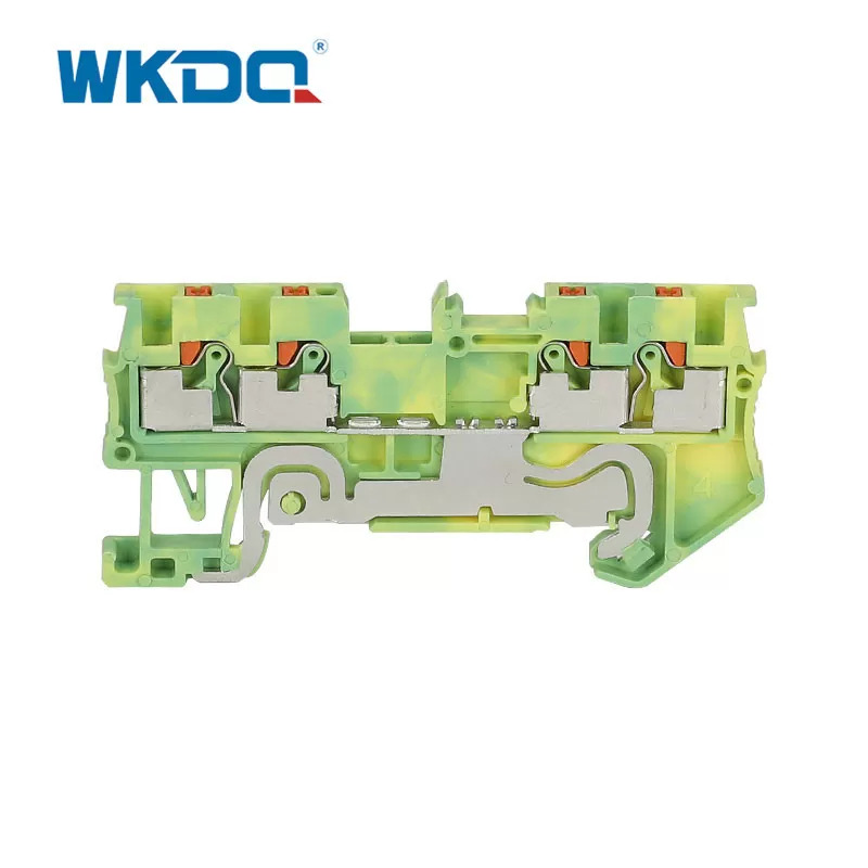 Din Rail uzoq umrga ega qulay o'rnatilgan elektr terminal bloklari ulagichlari