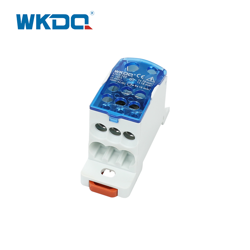 Junktsiyalarni taqsimlash katagi uk 160A quvvat blokirovkasi shaffof qoplamasi bilan distribyutor