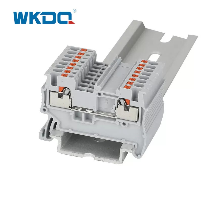 Neylon PA66 Din Rail NS35 terminal bloki